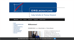 Desktop Screenshot of orgberatung.de